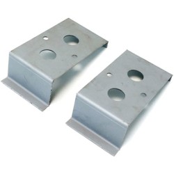 Early ACM 1 Rear Light Bracket set for Ford GPW, Willys MB Slat Grill & MB (1 pair)