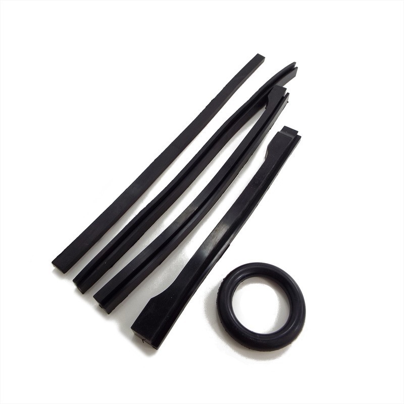 Fuel Tank to Well Rubber Seal Set for Willys MB Slat & MB