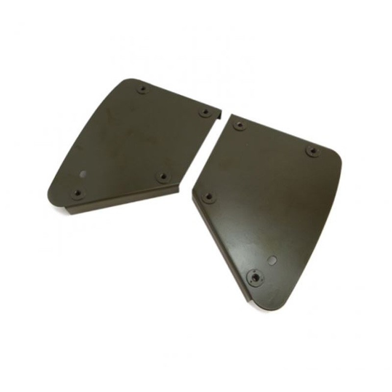 Hip Pad Metal Plate Set for Ford GPW & Willys MB (1 pair) Hip Pad Metal Plate Set for Ford GPW & Willys MB (1 pair)