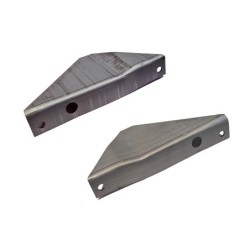 Weld On Toolbox to Rear Panel Triangle Gusset set for Ford GPW & Willys MB
