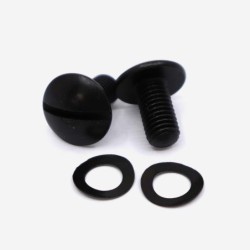 Ford GPW, F Marked 1/4 X 1/2 UNC Bolt Nuts And Washer