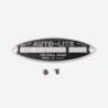 Autolite Starter Motor Data Plate (Pre Stamped)
