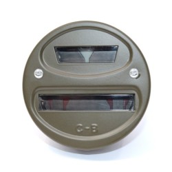 6v Rear Blackout Light Complete Unit for Willys MB