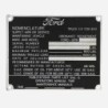 Late Production Aluminum Data Plate Set for Ford GPW