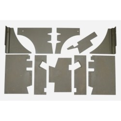 Wooden Toolbox Panel SET for Ford GPA