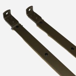 Ford GPW Willys MB Rear Passenger Side Rear Axle Steel Brake Line