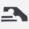 Hull Air Duct to Upper Radiator Felt Set for Ford GPA