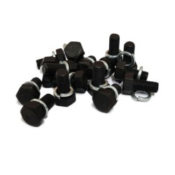 Front Axle Swivel Wiper fixing Set for Willys MB Slat & MB - A.A. Marked (set of 12)
