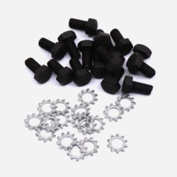 Front Axle Swivel Wiper fixing SET for Ford GPW - F Marked (set of 12)