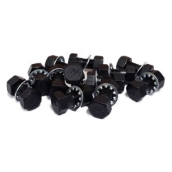Back Plate to Axle Fixing SET for Ford GPW - F Marked (set of 12)