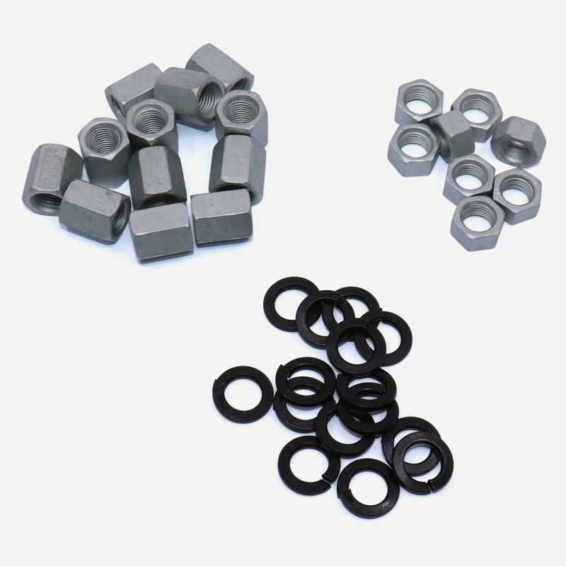Early F Marked Axle Suspension U fixings set & Fixings for Ford GPW (8 & 9 Leaf Springs) Early F Marked Axle Suspension U fixings set & Fixings for Ford GPW (8 & 9 Leaf Springs)
