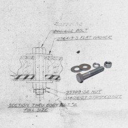 Body Fixing KIT for Willys MB