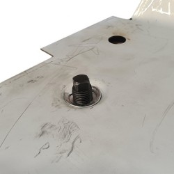 ACM 1 Full Front Floor with Channels for Willys MB