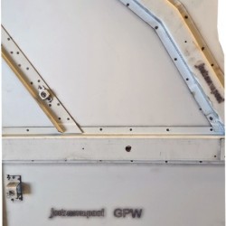 Full Front Floor with Channels for Ford GPW