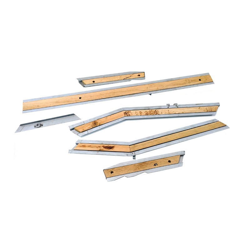 ACM 2 Front Floor Rib set with Wood for Ford GPW & Willys MB