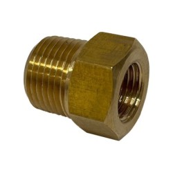Straight Brass Fuel Pump Discharge Union for 3/4 Ton Dodge
