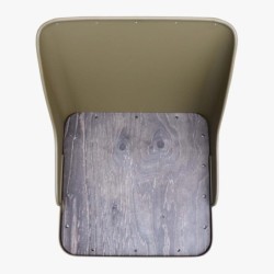 Passenger Seat with Wood Base for Series 1 Ford GP