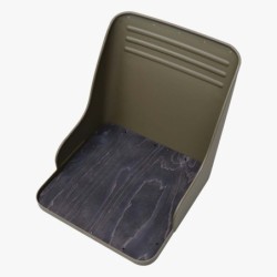 Passenger Seat with Wood Base for Series 2 Ford GP