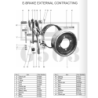 External Contracting Handbrake Linkage, Cam, Pin, Fixing, Nut and Spring SET