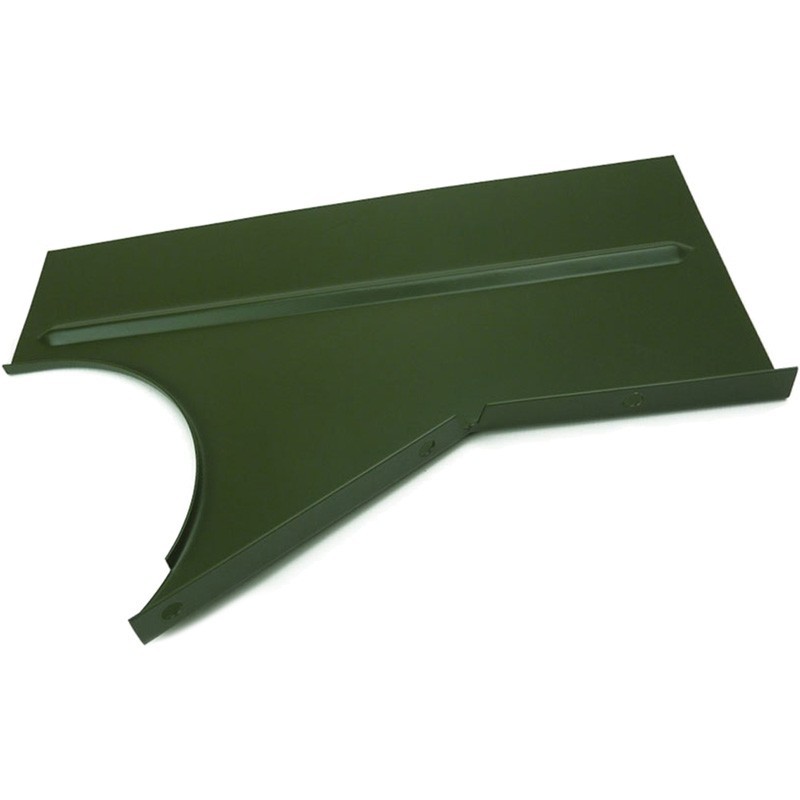 Late Passenger Side Radiator Air Deflector for Willys MB Slat