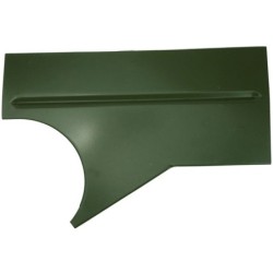 Late Passenger Side Radiator Air Deflector for Willys MB Slat