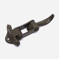 Early Brass Windscreen To Dashboard Clamp Set