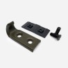 Windscreen Catch With Backing Plate And Screws - GPW - F marked