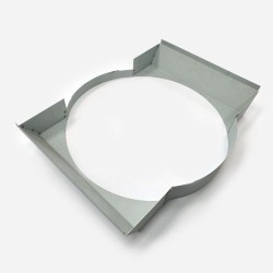 Radiator Shroud For Early 3 Rib GPW Radiator