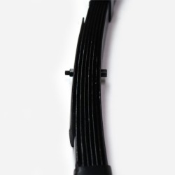 SPRING - front left , 8 leaf , assy with bush -1 per jeep-MB