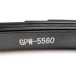 SPRING - Rear , 9 leaf, Assy with bush , EARLY GPW 5560 - 2 per jeep - GPW