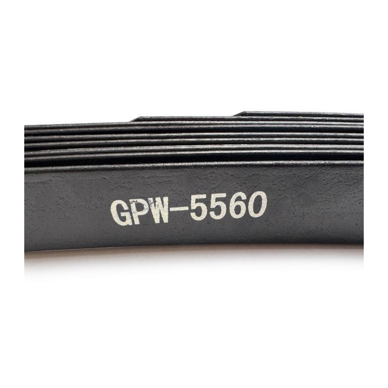 SPRING - Rear , 9 leaf, Assy with bush , EARLY GPW 5560 - 2 per jeep - GPW