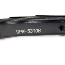 SPRING - Front , 10 leaf, Assy with bush , LATE GPW 5310B - 2 per jeep - GPW