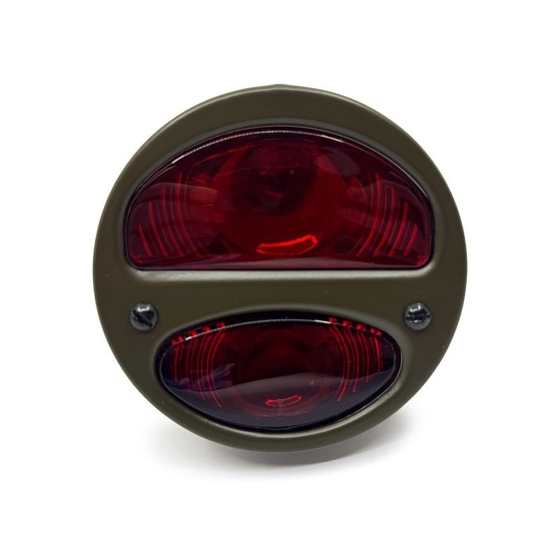 LIGHT UNIT - Stop/tail/red INDICATOR -6 VOLT - GPW / MB