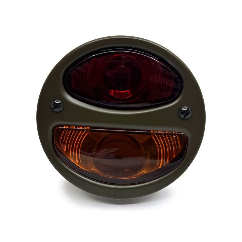 LIGHT UNIT - Stop/tail/amber INDICATOR -12 VOLT - GPW / MB