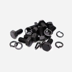 BOLT - set of 10 , axle cover , early cast type - MB (EC)