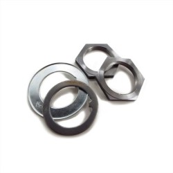 Wheel Bearing Lock Nut & Washer Set for Willys MB Slat & MB