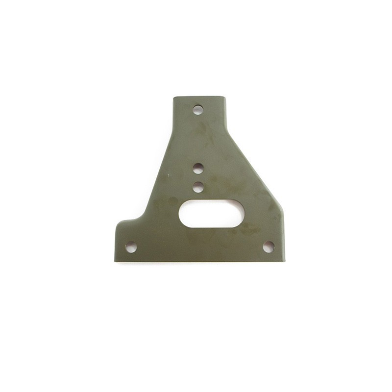 Drivers Side Lower Bumper Gusset For Willys MB