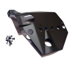 Late Skid Plate & Fixings for Internal Expanding Handbrake Willys MB