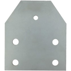 Outer Pintle Reinforcement Plate for Ford GPW, Willys MB Slat & MB