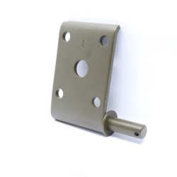 F Marked Drivers Side Front or Passenger Side Rear Suspension Spring Plate For Ford GPW
